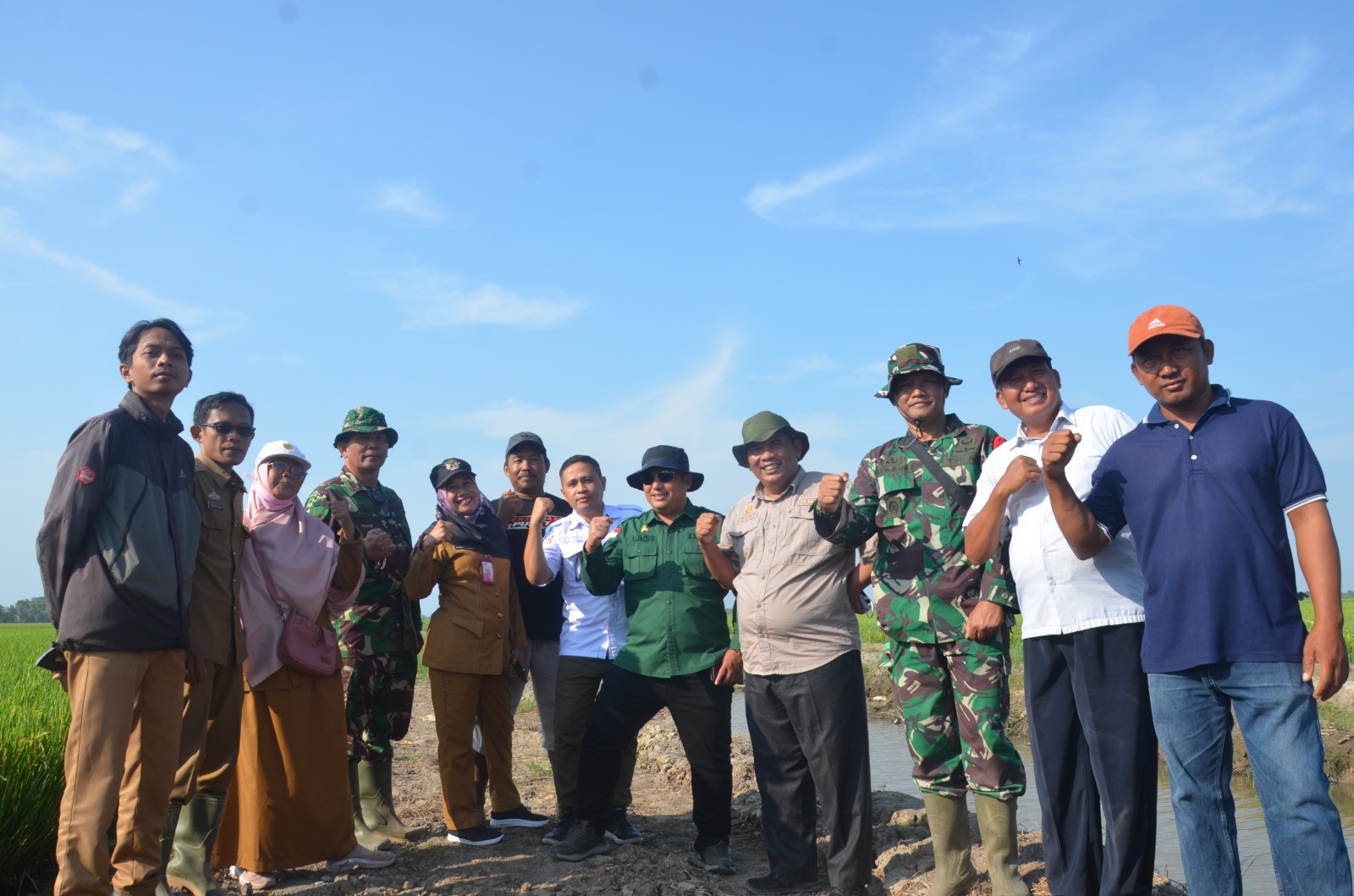 Kepala Bapeltan Lampung Bersama Penanggulangan